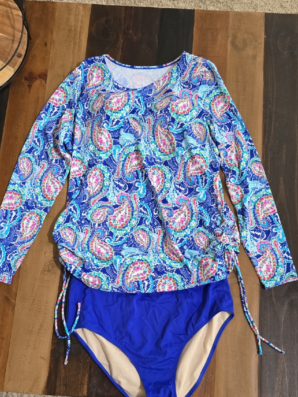 Bright Colorful 2 Piece Swim Set